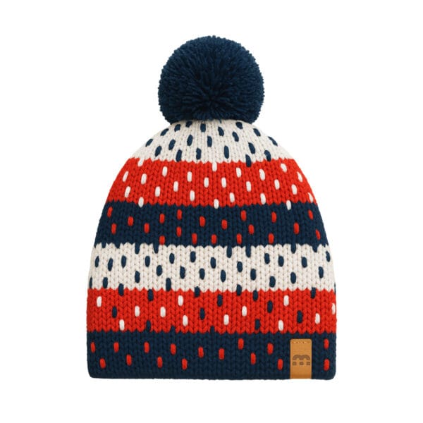 M Sports - Winter Hat Red-White-Navy Pre-Sale