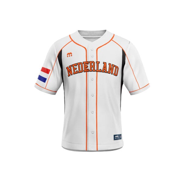 Kingdom Of The Netherlands – Baseball Retro 2011 Home Jersey Pre-Sale
