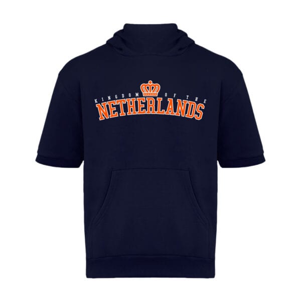 M Sports Hoodie Navy Shortsleeve